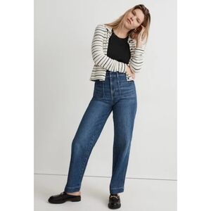 Madewell | The Perfect Vintage Wide-Leg Jean in Keller Wash: Pocket Edition 28